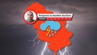Obilni pljuskovi sa grmljavinom pred kraj dana u 4 dela Srbije: Očekuje se 20 litara kiše
