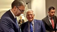 Vučić stigao na sastanak u Briselu: Borelj po prvi put dočekao predsednika ispred zgrade