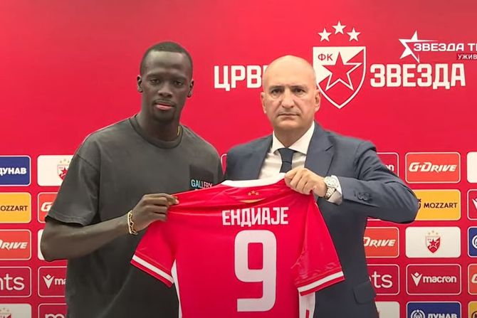 Šerif Endiaje, Crvena zvezda