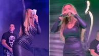 Hit snimak Tee Tairović iz Čikaga: Pevačica se utegla i na njoj sve "puca", mazila se po telu i ljubila dolare