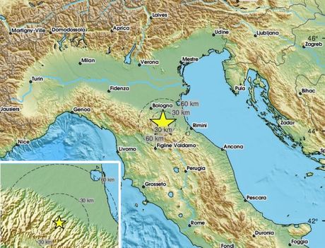 Zemljotres Italija