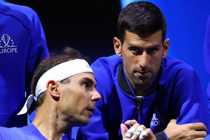 Rafael Nadal, Novak Đoković