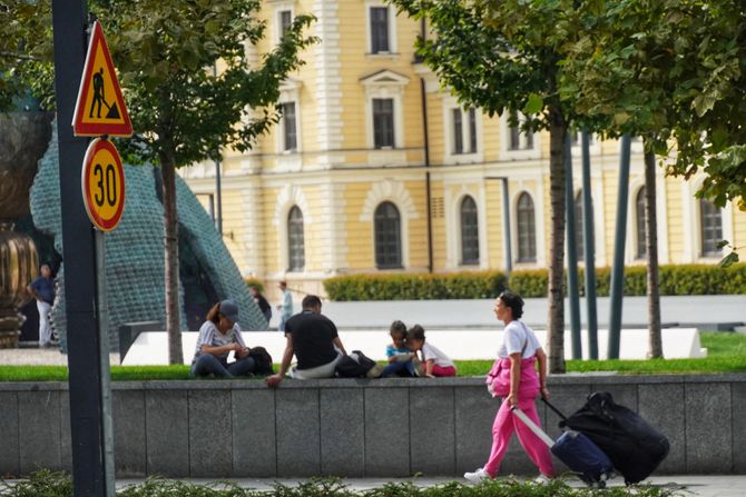 Beograd , jesen, septembar, lepo vreme