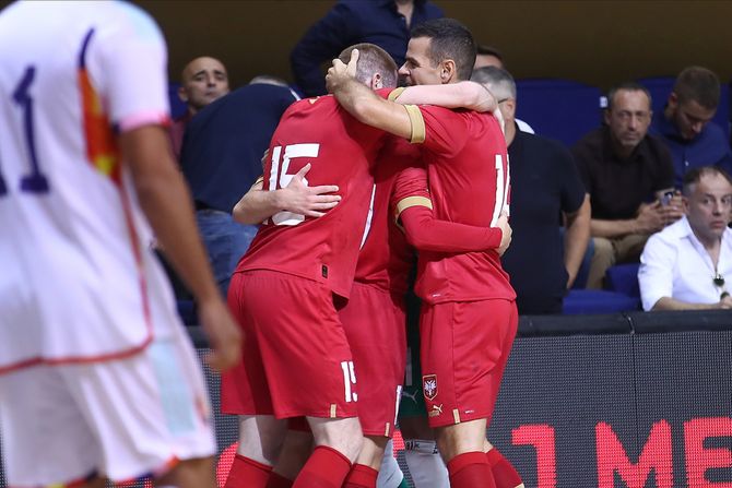 Futsal reprezentacija Srbije Srbija - Belgija