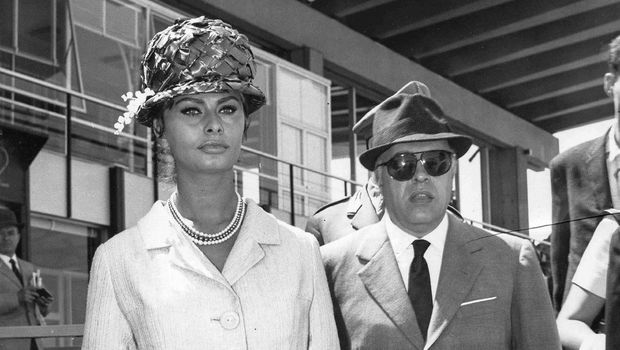 Sofija Loren i Karlo Ponti, Sofia Loren and Carlo Ponti