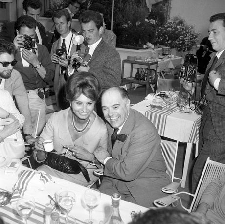 Sofija Loren i Karlo Ponti, Sofia Loren and Carlo Ponti