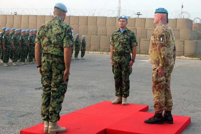 Redovna zamena jedinice Vojske Srbije u mirovnoj operaciji u Libanu