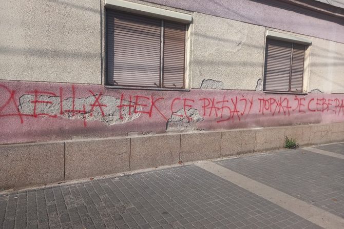 Vlasotince, grafiti