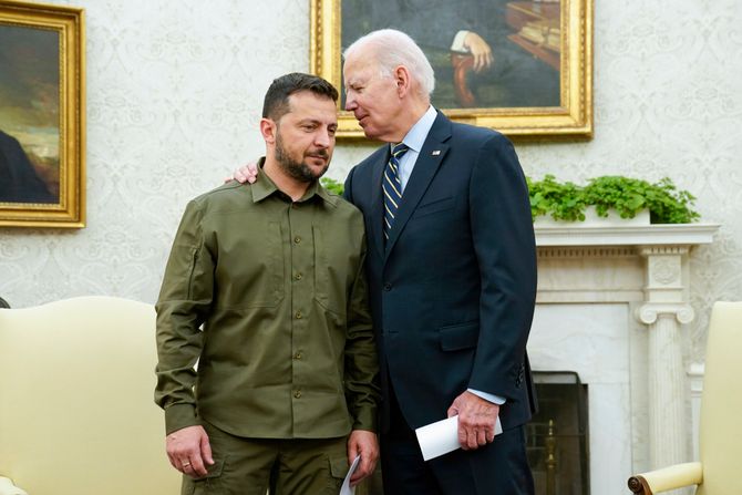 Volodimir Zelenski, Džo Bajden Volodimir Zelenski, Džo Bajden