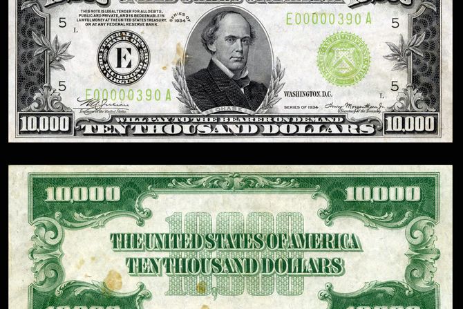 10000 dolara iz 1934. 10000 dolara iz 1934.