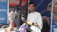 Elzan Bibić posetio Sajam sporta: "Ova sezona je za pamćenje, zauzimaće posebno mesto u mojoj karijeri"