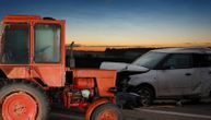 Automobilom naleteo na traktor: Saobraćajna nezgoda između Žablja i Čuruga