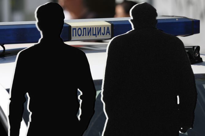 Policija hapšenje otac i sin Policija hapšenje otac i sin