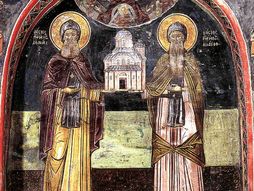 Manastir Veliki Meteor, Pravoslavlje, Pravoslavna crkva, Atanasije Meteorit, Prepodobni Joasaf, Jovan Uroš Nemanjić