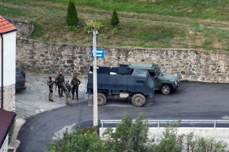 Manastir Banjska, kosovska policija