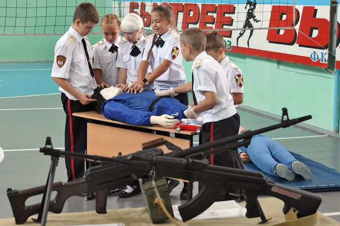 Rusija škola obuka vojska Rusija škola obuka vojska