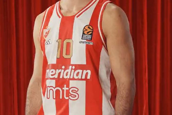 KK Crvena zvezda, dres