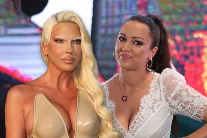Jelena Karleuša i Aleksandra Prijović Jelena Karleuša i Aleksandra Prijović