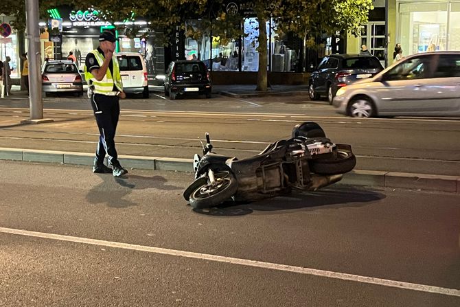 Saobraćaj nesreća motociklista poginuo Bulevar Kralja Aleksandra