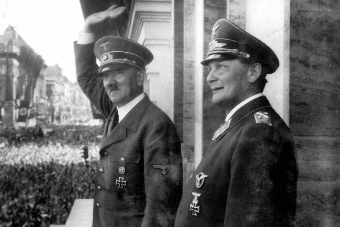 Hitler i Gering Hitler i Gering