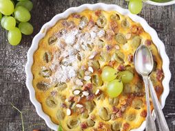 kolač sa grožđem, poslastica, grožđe, recept, slatkiš, kolač