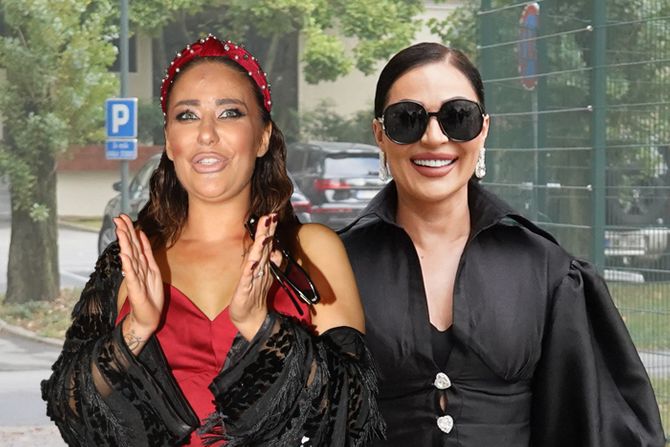 Ana Nikolić i Ceca Ražnatović Ana Nikolić i Ceca Ražnatović