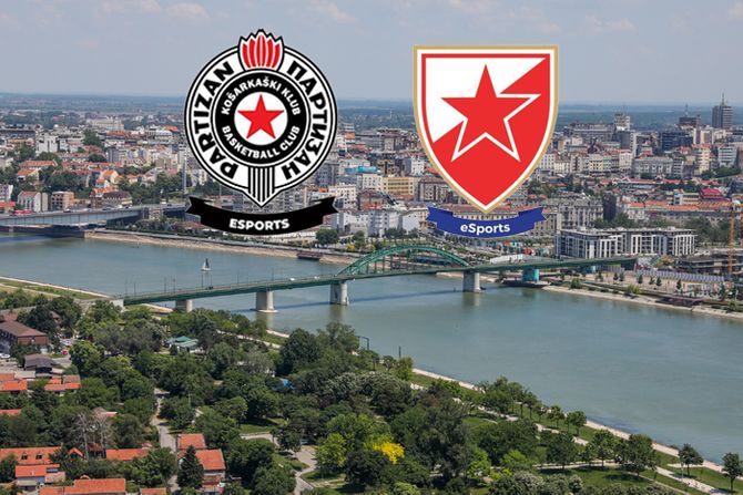 Beograd esport Partizan i Crvena zvezda