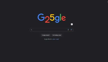 Google 25. rodjendan