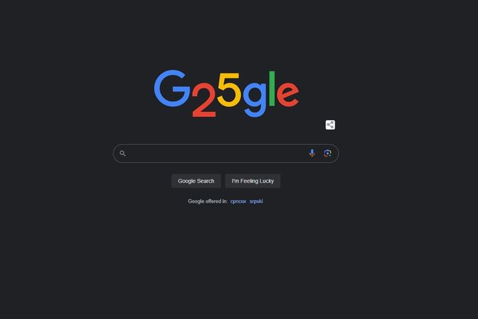 Google 25. rodjendan