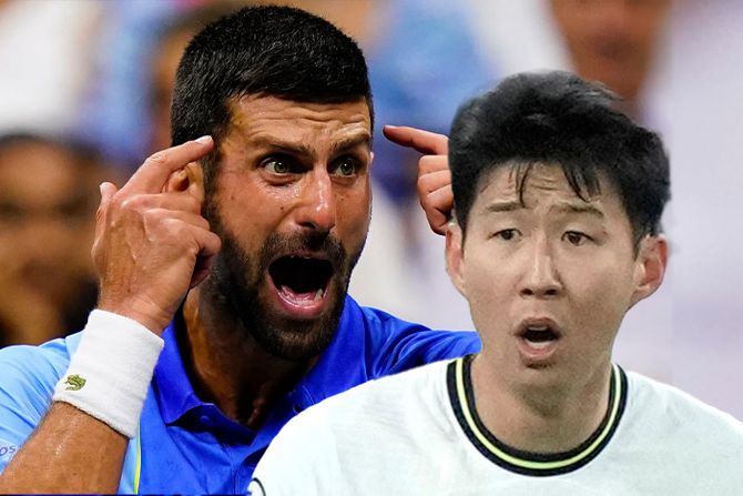 Novak Đoković, Heung Min Son