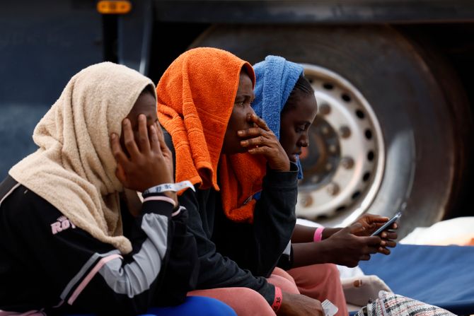 Migranti, Lampeduza, Italija, Tunis