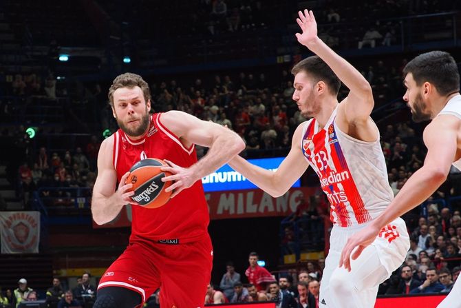 Nikolo Meli KK Olimpija Milano KK Crvena zvezda