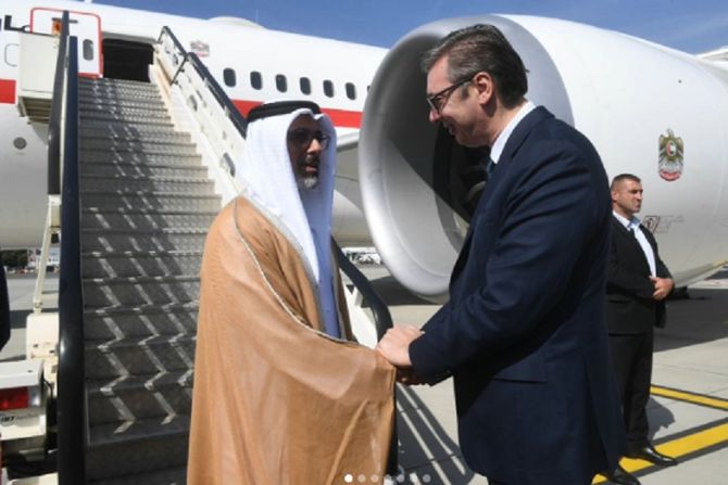 Vučić, UAE