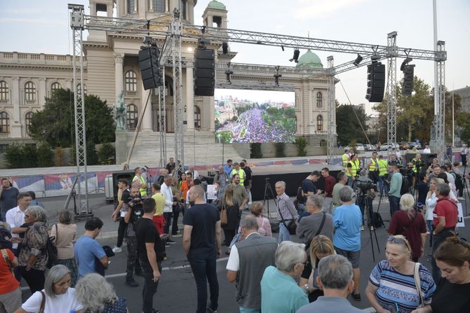 Protest Srbija protiv nasilja