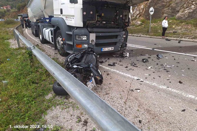 Poginuo motociklista, Kokin Brod