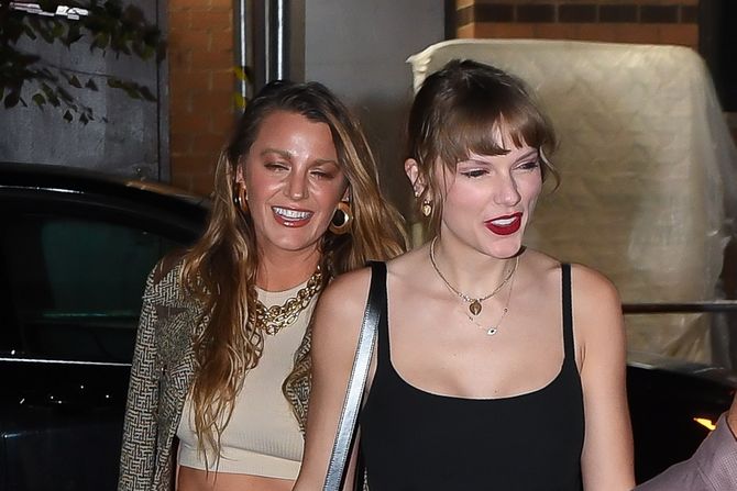 Blake Lively, Taylor Swift, Sophie Turner, Blejk Lajvli, Tejlor Svift i Sofi Tarner