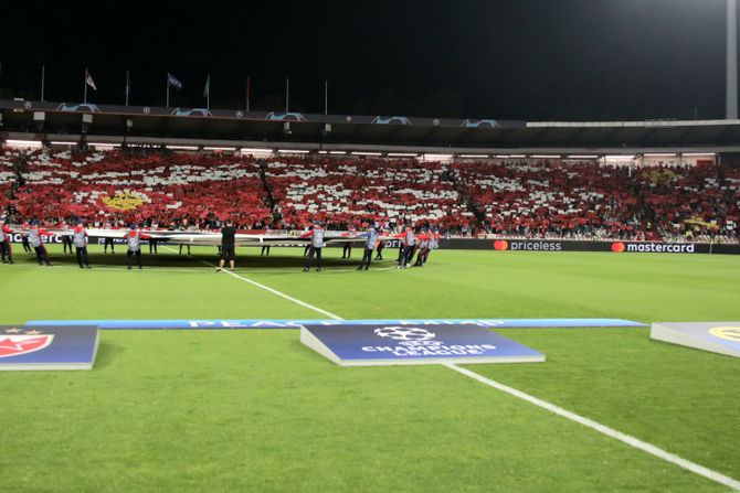 FK Crvena Zvezda - FK Jang Bojs