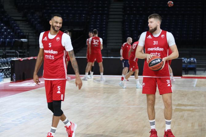 KK Crvena zvezda trening