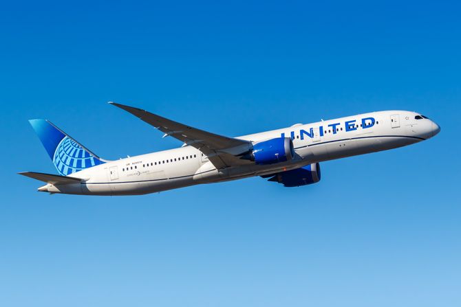 United Airlines Boeing 787