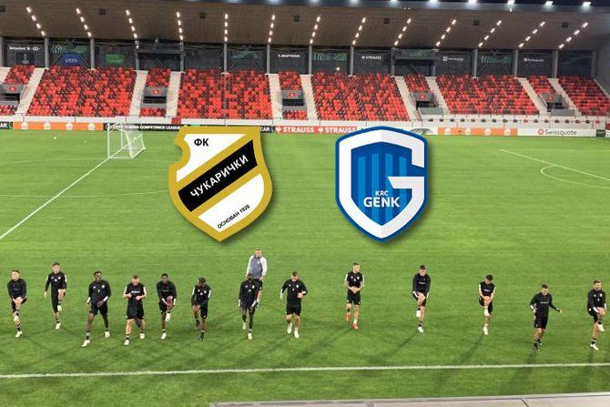 FK Čukarički, FC Genk utakmica