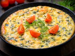 Pita sa tikvicama i šunkom