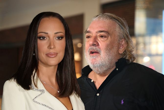 Aleksandra Prijović i Slobodan Boba Živojinović Aleksandra Prijović i Slobodan Boba Živojinović