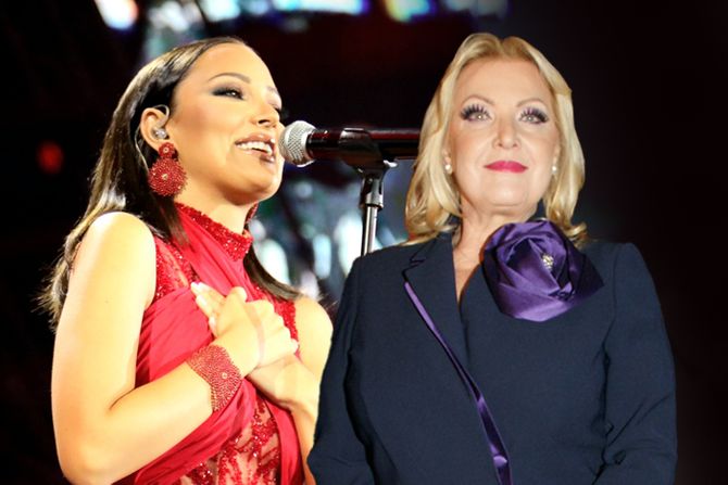 Aleksandra Prijović i Snežana Đurišić Aleksandra Prijović i Snežana Đurišić