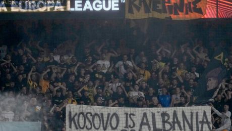 FK AEK, Kosovo je Albanija
