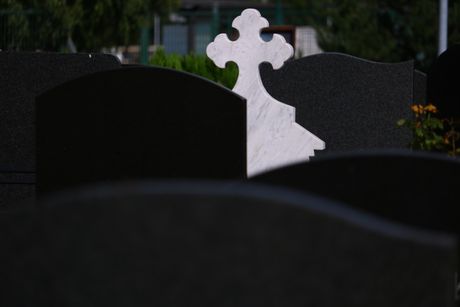 Groblje ilustracija Groblje ilustracija