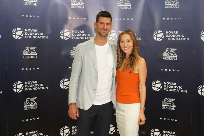 Jelena i Novak Đoković