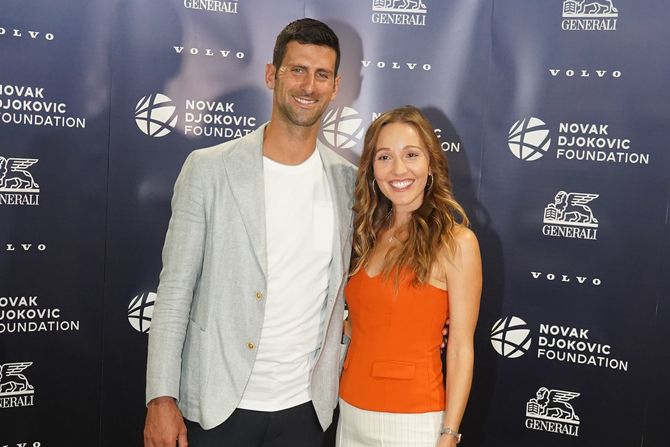 Jelena i Novak Đoković