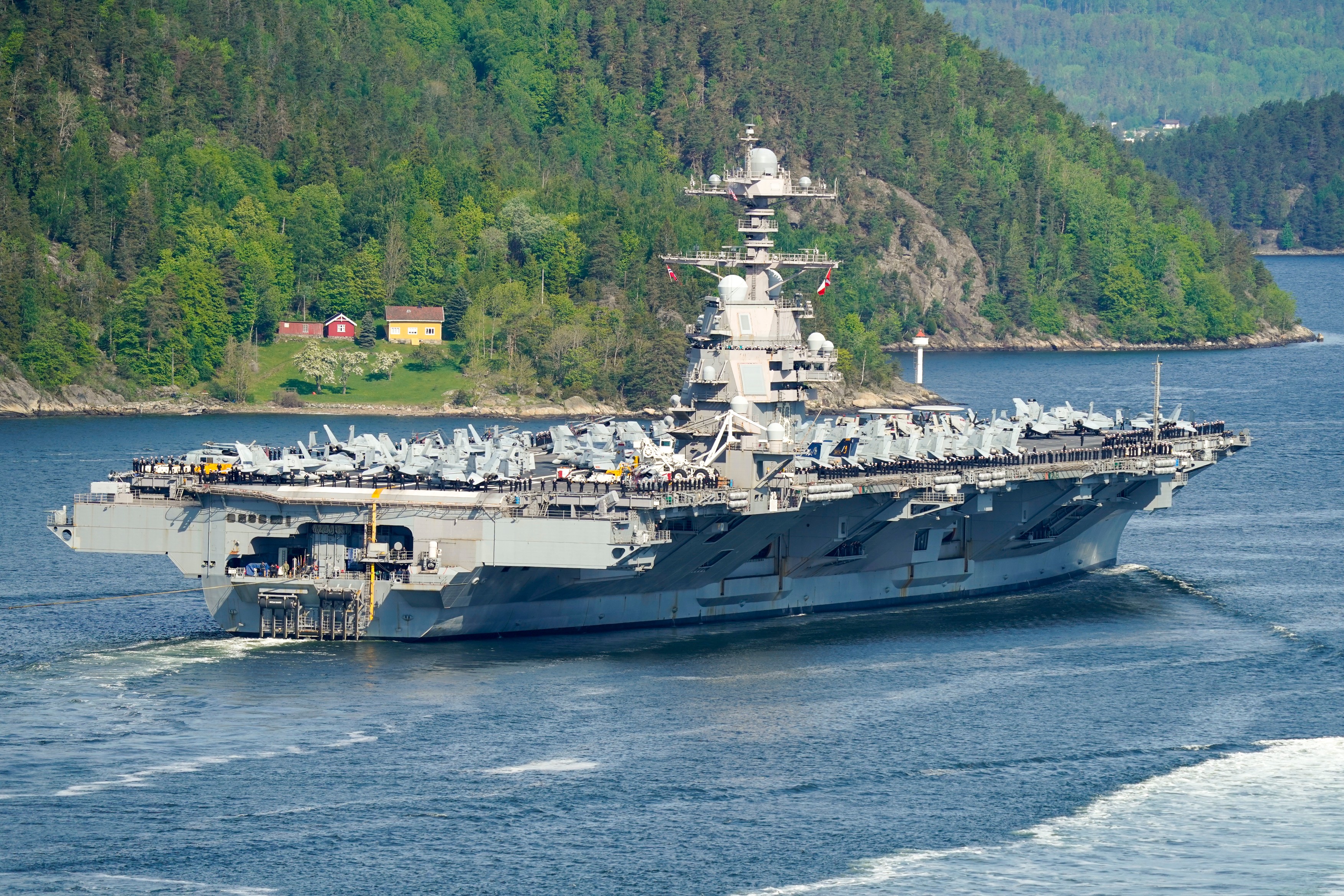 "Morska neman" uplovila u Split: "Džerald R. Ford" je najveći ratni brod na svetu