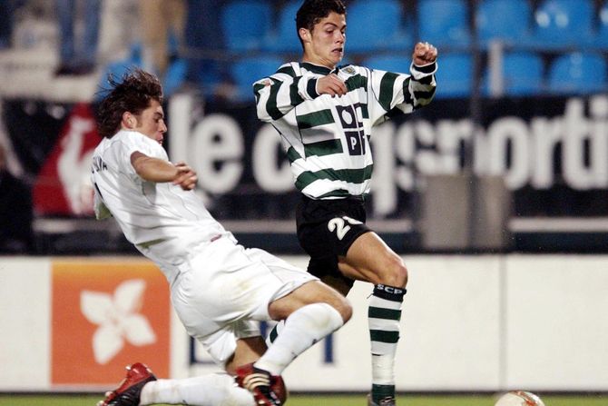 Kristijano Ronaldo, Sporting