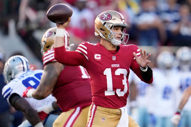 Brok Purdi, San Francisko 49ers, NFL Brok Purdi, San Francisko 49ers, NFL
